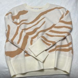Tiger print sweater